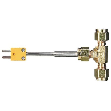 Digi-Sense Type-K, Flow-Through Probe, 1 / 4" OD Tu 93835-02